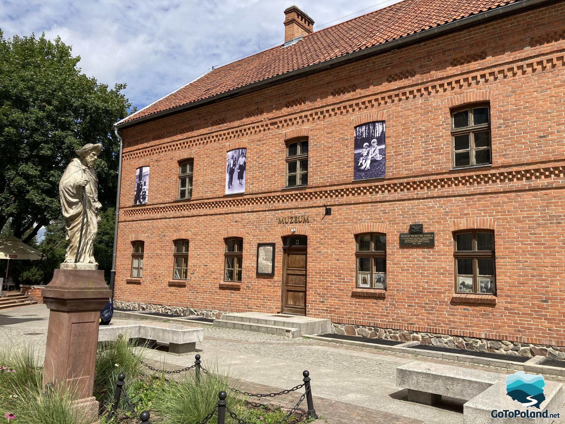 a brick building of the museum